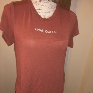 Rust Snapchat is Life Lounge Tee by H&M